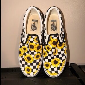 Vans Sunflower Checkered Sneakers